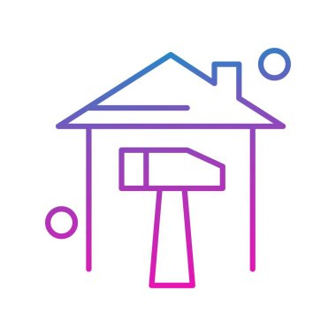  Vektör Ev simgesi illüstrasyonu