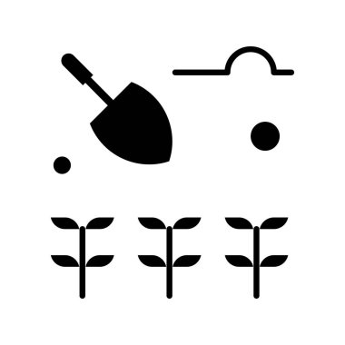 vektör Tarım Simgesi illüstrasyonu