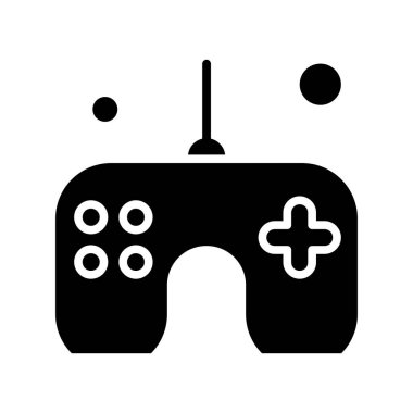  Vektör joystick Simgesi illüstrasyonu