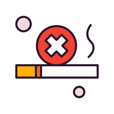  vektör Sigara Simgesi illüstrasyonu