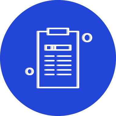 Vektör belgesi Simge illüstrasyonu