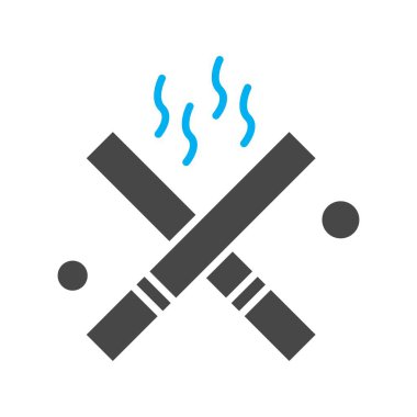  vektör Sigara Simgesi illüstrasyonu