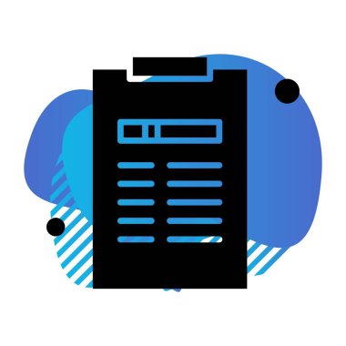 Vektör belgesi Simge illüstrasyonu