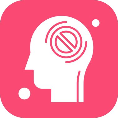 vektör yasaklı simge illüstrasyonu