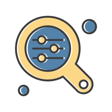 vektör Arama Simgesi illüstrasyonu