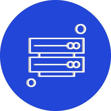 vektör sunucu illüstrasyonu