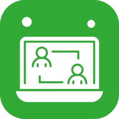 vektör dizüstü simgesi illüstrasyonu