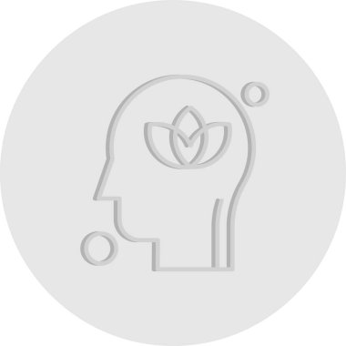 Vektör Çiçeği Simgesi illüstrasyonu