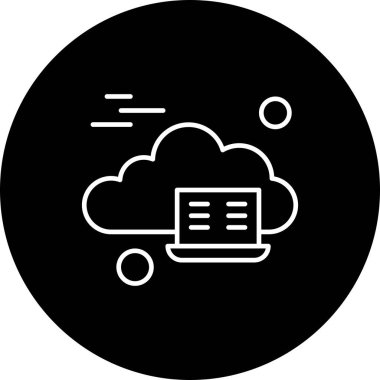 vektör dizüstü simgesi illüstrasyonu