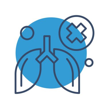 vektör Kanser Simgesi illüstrasyonu