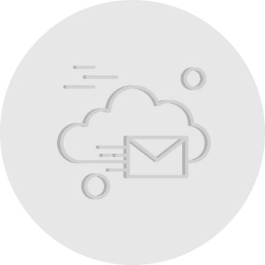 vektör posta simgesi illüstrasyonu