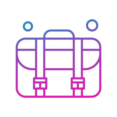  vektör evrak çantası simgesi illüstrasyonu