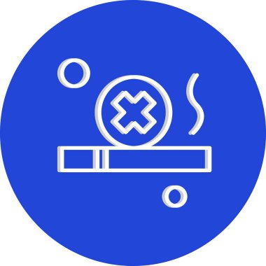  vektör Sigara Simgesi illüstrasyonu