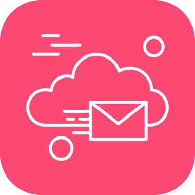 vektör posta simgesi illüstrasyonu