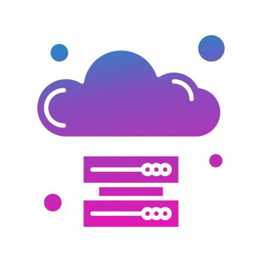 vektör sunucu illüstrasyonu