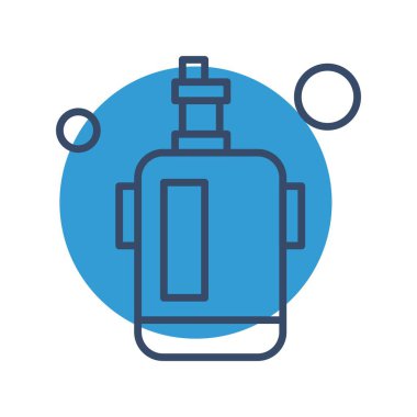  vektör hafifliği simgesi illüstrasyonu