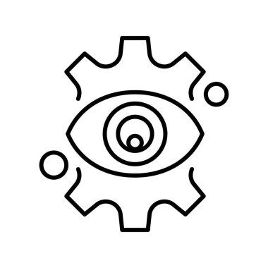 vektör gözü resmetmesi