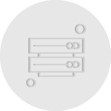 vektör sunucu illüstrasyonu