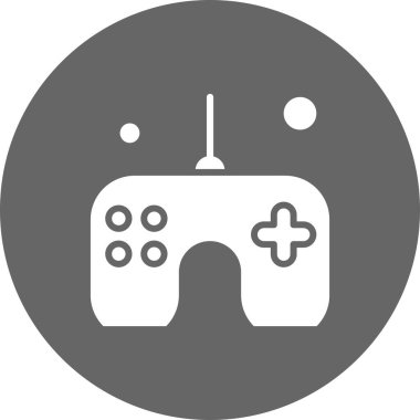  Vektör joystick Simgesi illüstrasyonu