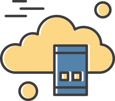  Vektör Mobil simge illüstrasyonu