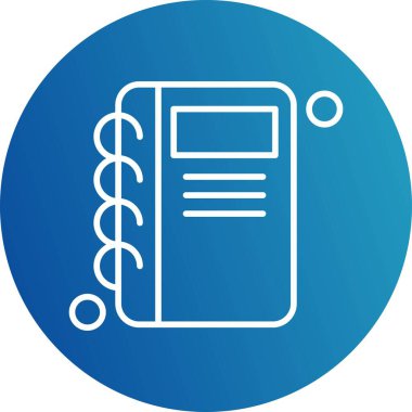 kitap simgesi vektör illüstrasyonu