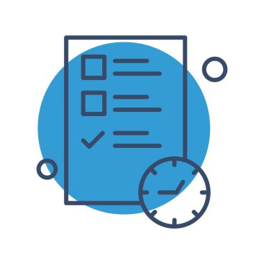 Vektör belgesi Simge illüstrasyonu