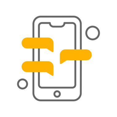  Vektör Mobil simge illüstrasyonu