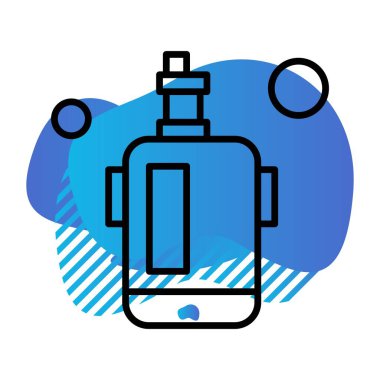  vektör hafifliği simgesi illüstrasyonu