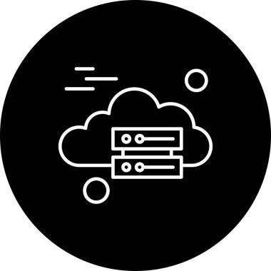 vektör sunucu illüstrasyonu