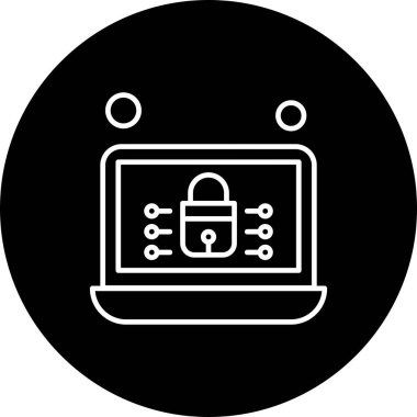 vektör dizüstü simgesi illüstrasyonu