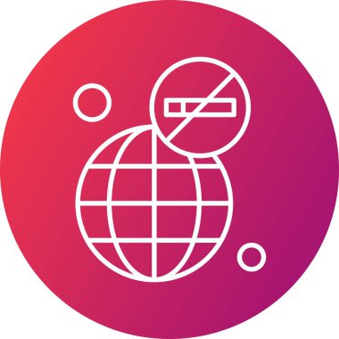 vektör Dünya simgesi illüstrasyonu