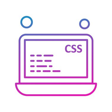 vektör dizüstü simgesi illüstrasyonu