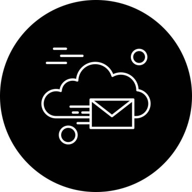 vektör posta simgesi illüstrasyonu