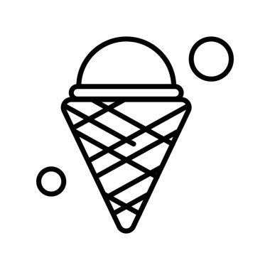 Dondurma ico vektörü.