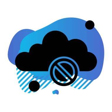 vektör bloğu bulut illüstrasyonu