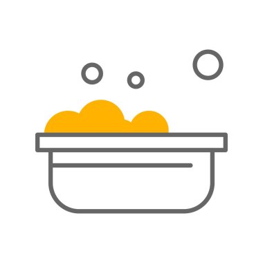 vektör Küvet Simgesi illüstrasyonu