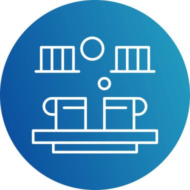 Vektör Kahve Simgesi illüstrasyonu