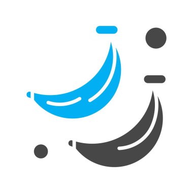 vektör Muz simgesi illüstrasyonu