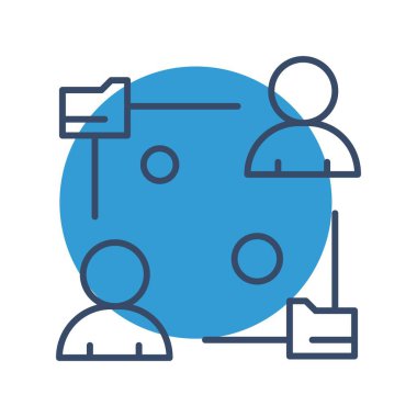 Vektör Avatar Simgesi illüstrasyonu