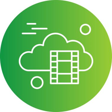 vektör Film simgesi illüstrasyonu