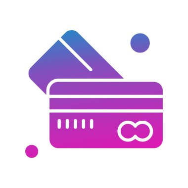 vektör kredi kartı ico