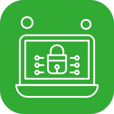 vektör dizüstü simgesi illüstrasyonu