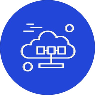 vektör sunucu illüstrasyonu