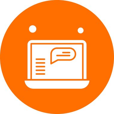 vektör dizüstü simgesi illüstrasyonu