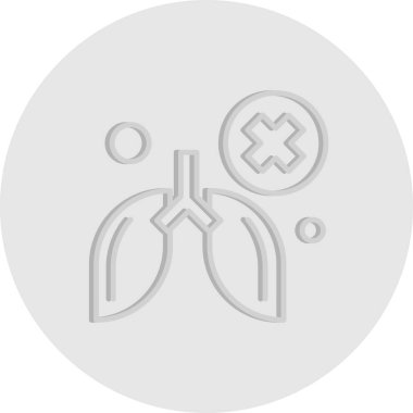 vektör Kanser Simgesi illüstrasyonu