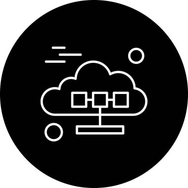 vektör sunucu illüstrasyonu