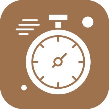 vektör kronometre simgesi illüstrasyonu