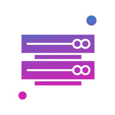 vektör sunucu illüstrasyonu