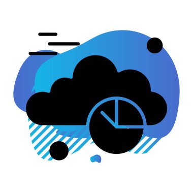  vektör pasta çizelgesi simgesi