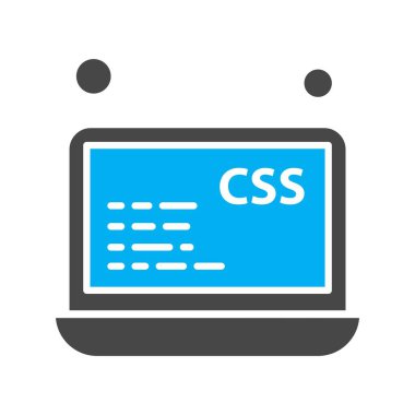 vektör dizüstü simgesi illüstrasyonu